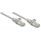 Cabo de Rede Patch Cord Cat6 1M  UTP Intellnet Cinza  - Thumbnail 1