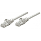 Cabo de Rede Patch Cord Cat6 1M  UTP Intellnet Cinza  - Thumbnail 3