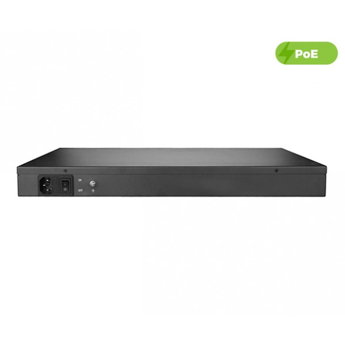 Switch UltraLAN Fast Ethernet AI PoE de 24 portas e 250 W com 2 GE e 1 SFP Uplink 2