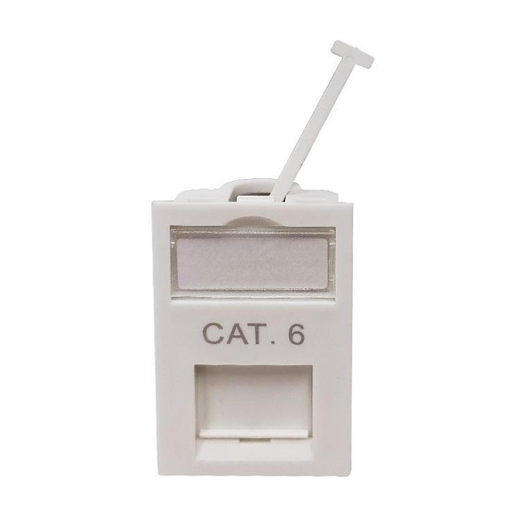 Conector Keystone CAT6 568B UTP RJ45, Para Caixa de Piso, 25 mm * 38 mm 1
