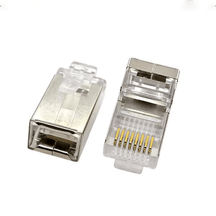 Conector CAT6 STP RJ45 Unidade 