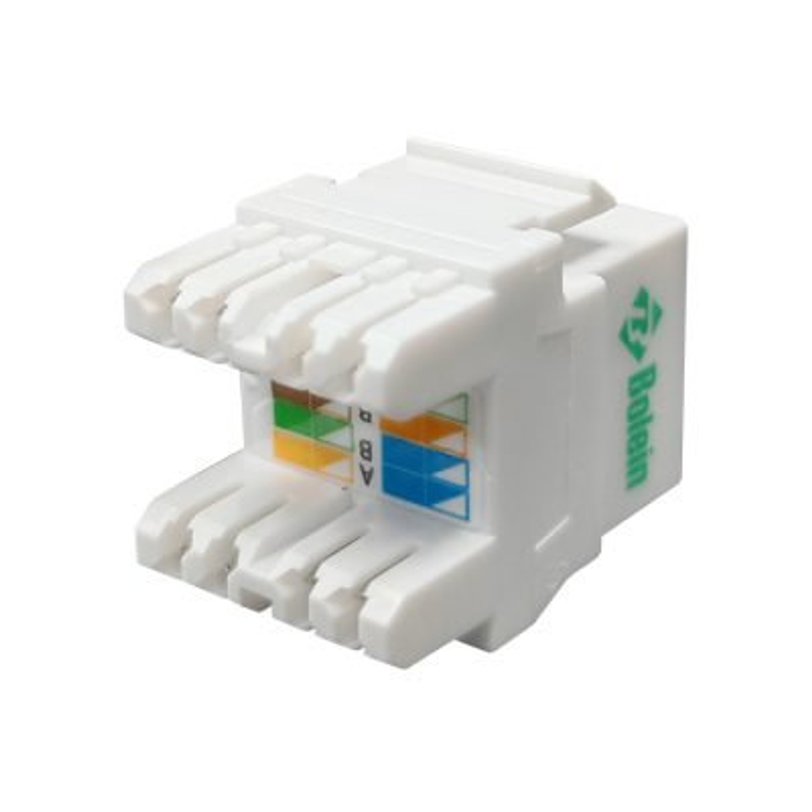 Conector Keystone CAT6 180 graus 2
