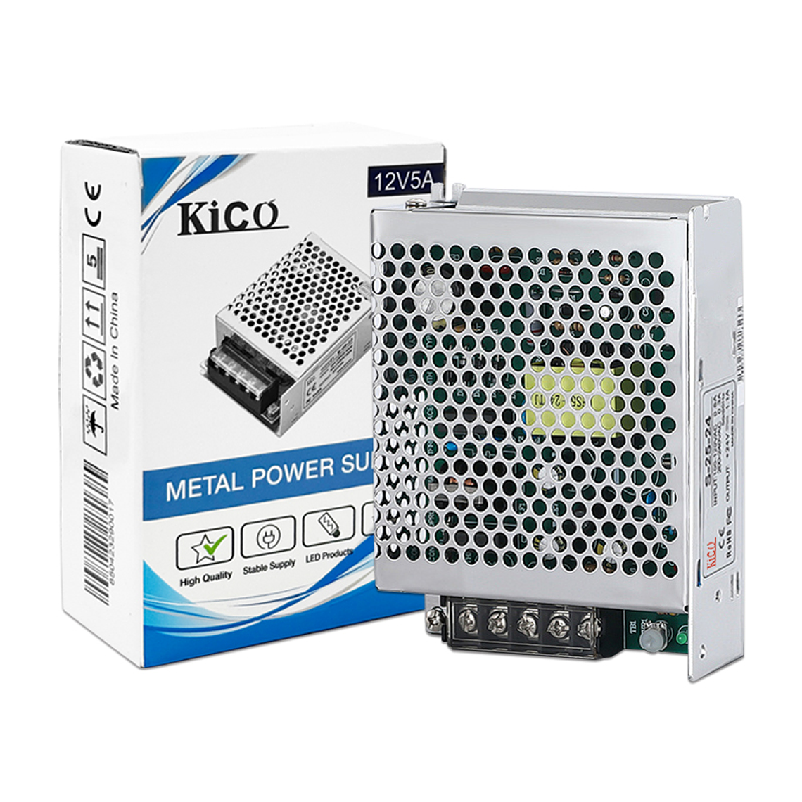 Fonte de Alimentação Metálica 24V – 20A – 480W  1