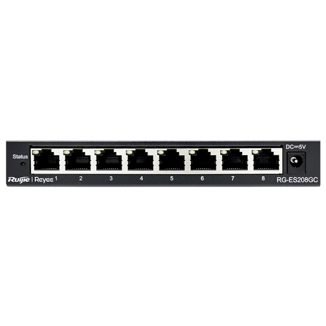 Switch gerenciável inteligente Gigabit de 8 portas Reyee | RG-ES208GC 1