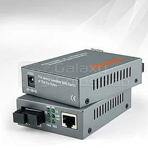 Conversor de Fibra Óptica NetLink HTB-GS-03-20KM 100TX 1000FX A/B