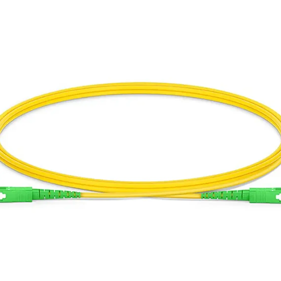 Cabo de Fibra Óptica Ultralan SC-SC APC SM Simplex (10 Metros) 3