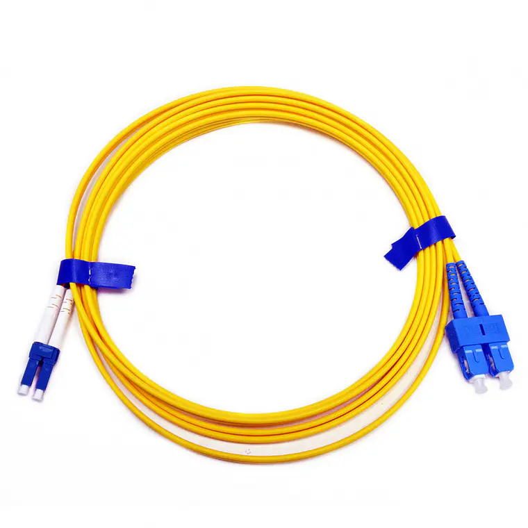 Patch cord SC/UPC-LC/UPC SM Duplex, LSZH Slim 2.0мм (1.5 Metros) 3