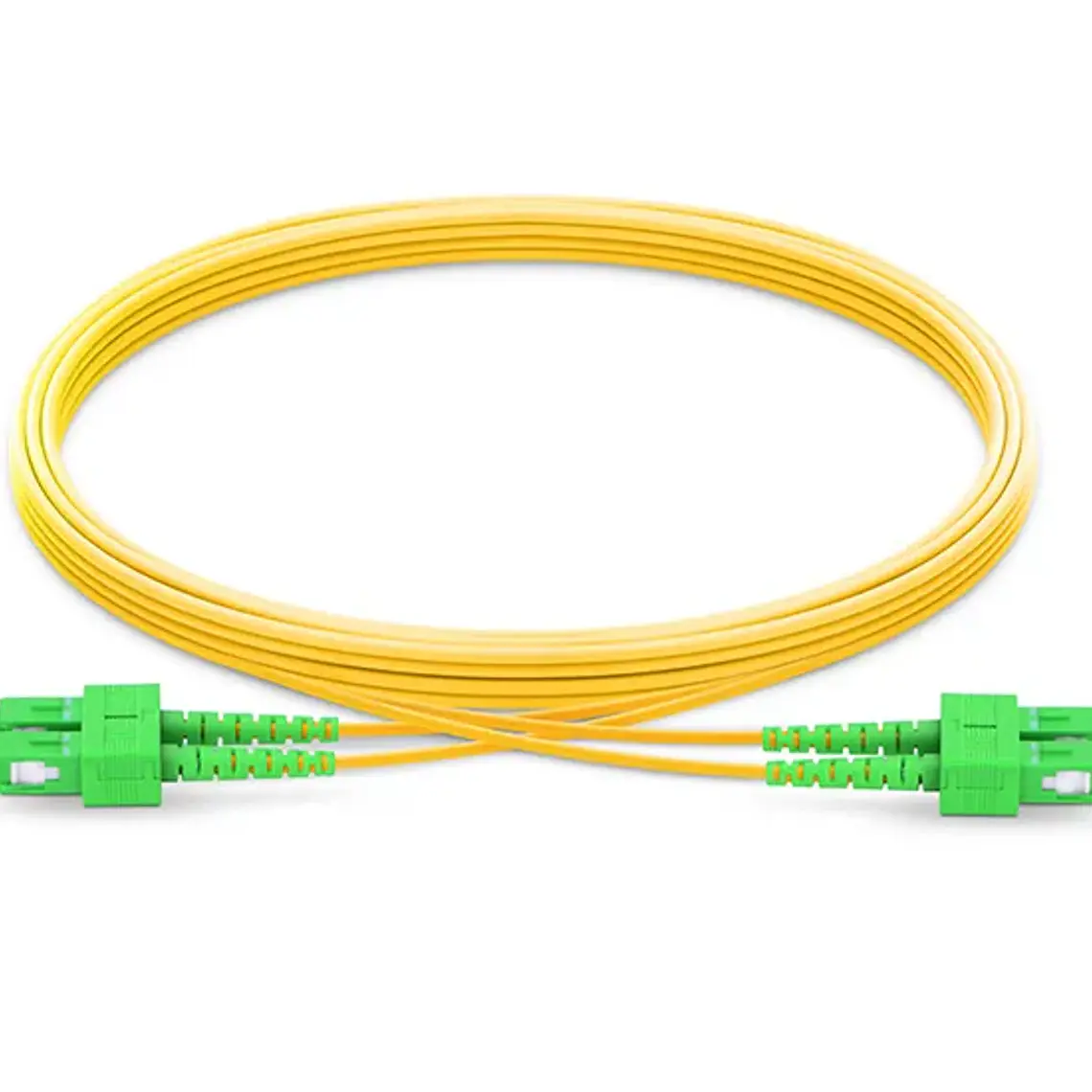 Cabo de fibra óptica UltraLAN SC-SC APC SM Duplex (3 Metro)  1