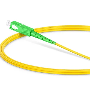 Cabo de fibra óptica UltraLAN SC-SC APC SM Simplex (5 Metros)  