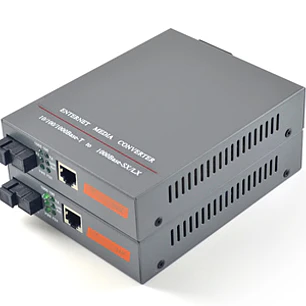 Conversor de Fibra Óptica SM NetLink HTB-GS-03 B 20 KM A/B