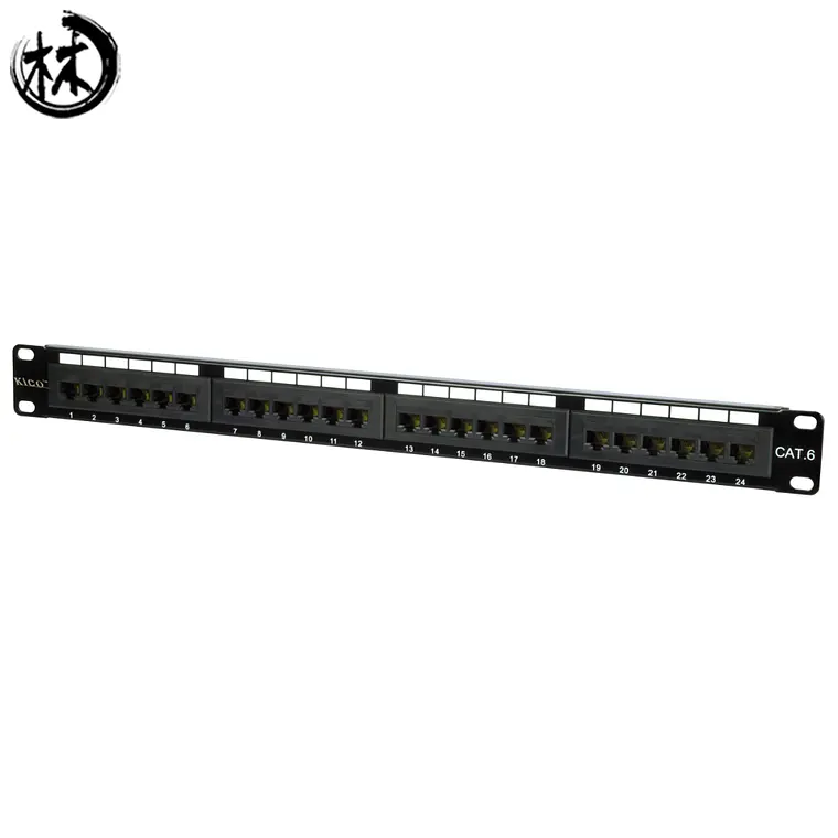 Patch Painel Kico Cat6 de 24 portas  1