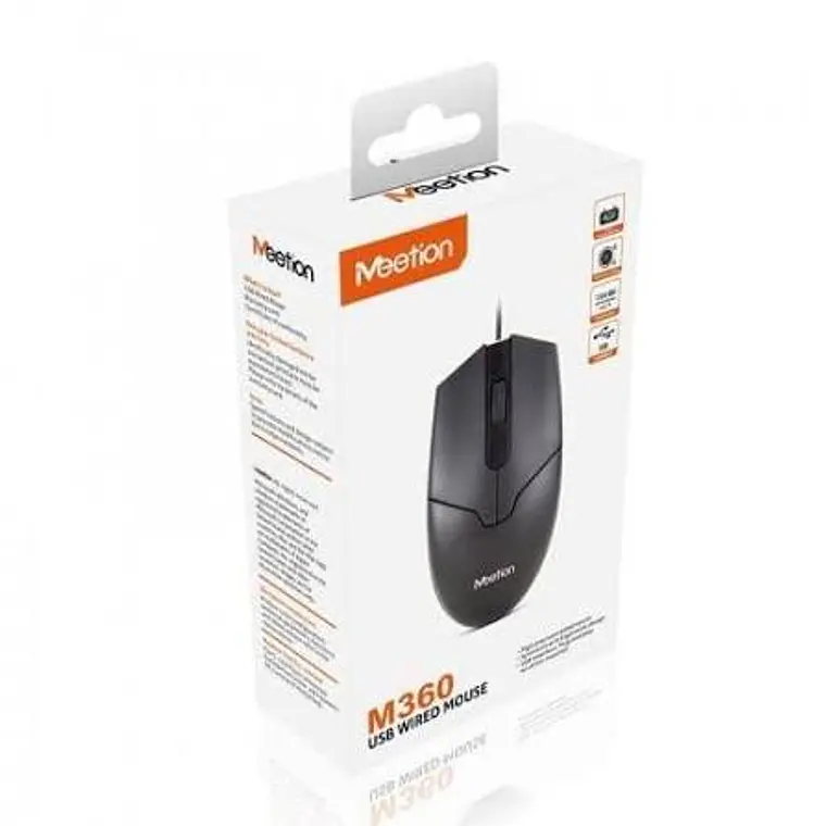 Rato Com Fio Meetion M360 USB 2