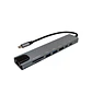 Hub Multifuncional Type-C para HDTV – 5 em 1 com HDMI, PD, 2×USB, Type-C, SD, TF e LAN  - Thumbnail 1