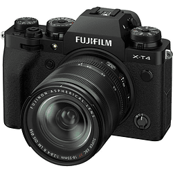 FUJIFILM X-T4 Kit Cámara Mirrorless con Lente 18-55mm (Black)