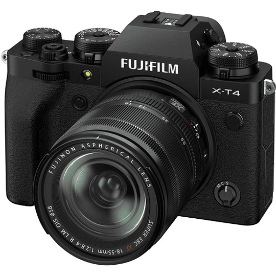 FUJIFILM X-T4 Kit Cámara Mirrorless con Lente 18-55mm (Black) - Image 1