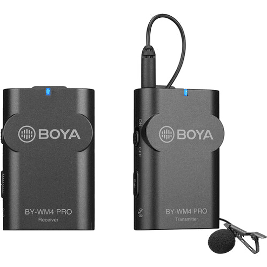 BOYA BY-WM4 PRO-K1 Micrófono Lavalier Wireless para Smartphone y Cámaras DSLR - Image 2