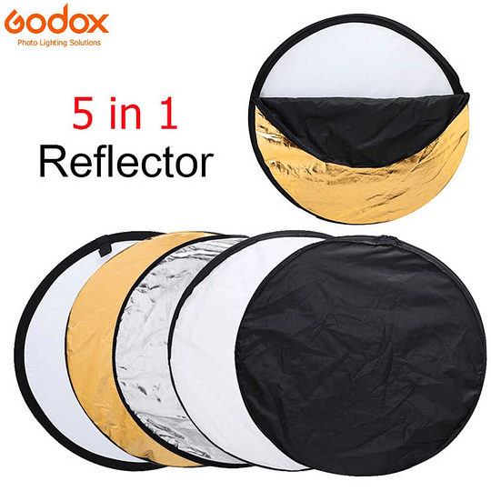 Godox RFT-05-60 Disco Reflector Plegable 5 en 1 de 60cm  - Image 4