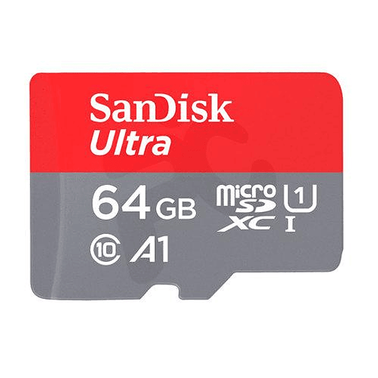 Sandisk Ultra 64GB MicroSDXC 100MB/S A1 / SDSQUAR-064G-GN6MA