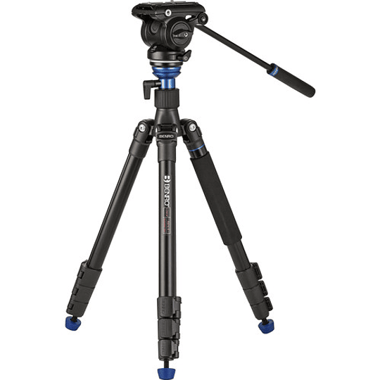 Benro A2883FS4PRO Kit Trípode + Monopie de Video Fluido - Image 1