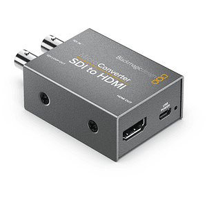 Blackmagic Design CONVCMIC/SH/WPSU Micro Converter SDI a HDMI con Power Supply