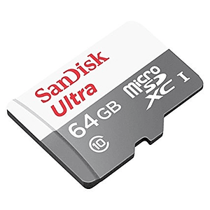 SanDisk Ultra 64GB UHS-I microSDXC Tarjeta de Memoria MicroSD / SDSQUNS-064G-GN3MN