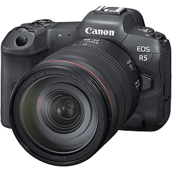 Canon EOS R5 Mirrorless Cámara Digital con Lente 24-105mm f/4L IS USM KIT