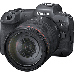 Canon EOS R5 Kit Cámara Mirrorless con Lente 24-105mm f/4L IS USM / 4147C014AA