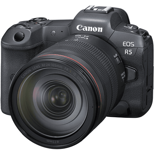 Canon EOS R5 Mirrorless Cámara Digital con Lente 24-105mm f/4L IS USM KIT - Image 1
