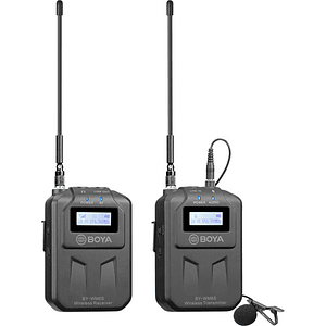 BOYA BY-WM6S Sistema de Micrófono Omni Lavalier Wireless para Cámaras (556 to 576 MHz)