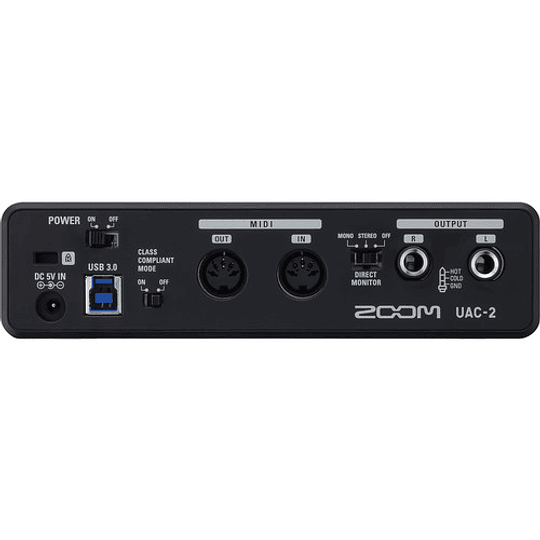 Zoom UAC-2 USB 3.0 Interfaz de Audio - Image 2