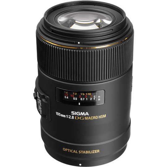 Sigma SG20149 105mm f/2.8 EX DG OS HSM Macro Lente para Nikon F - Image 1