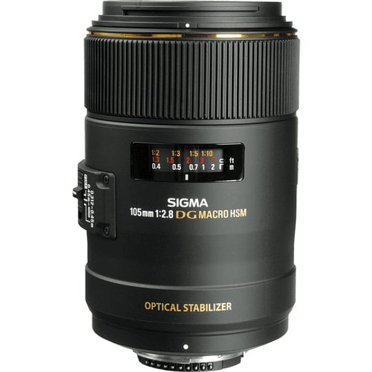 Sigma SG20149 105mm f/2.8 EX DG OS HSM Macro Lente para Nikon F - Image 3