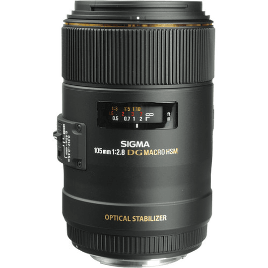 Sigma SG20184 Lente 105mm f/2.8 EX DG OS HSM Macro para Canon EF - Image 1