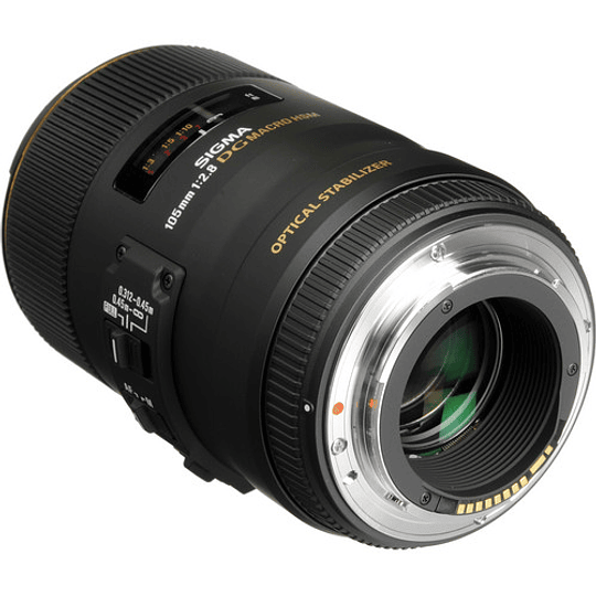 Sigma SG20184 Lente 105mm f/2.8 EX DG OS HSM Macro para Canon EF - Image 2