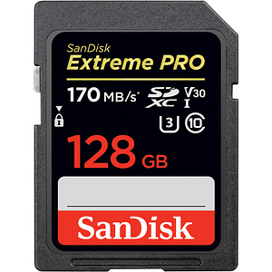 SanDisk 128GB Extreme PRO UHS-I SDXC Tarjeta de Memoria / SDSDXXY-128G-GN4IN