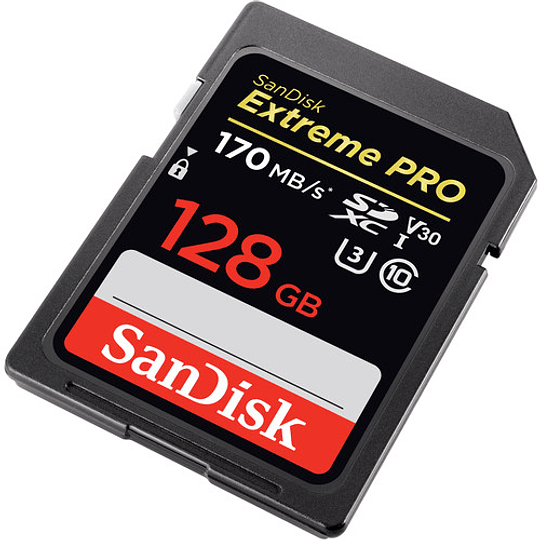 SanDisk 128GB Extreme PRO UHS-I SDXC Tarjeta de Memoria / SDSDXXY-128G-GN4IN - Image 3