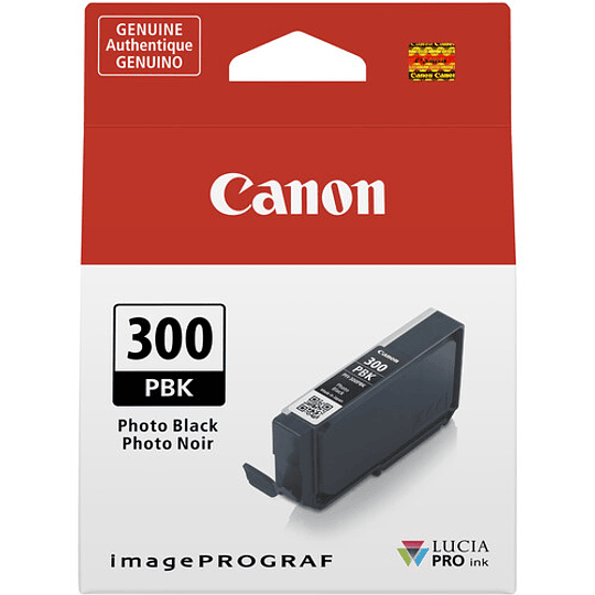Canon PFI-300 PBK Photo Black Tinta (imagePROGRAF PRO-300)