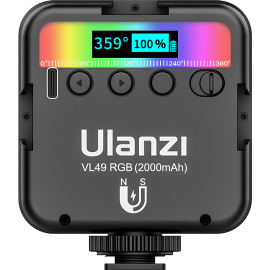 Ulanzi VL-49 Mini LED RGB Recargable para Smartphone y Mirrorless - Image 5