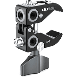 UURig R060 Super Crab Clamp para Cámaras, Smartphone y Accesorios