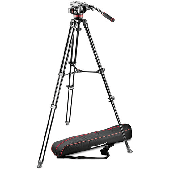 Manfrotto MVK502AM-1 Kit de Video Profesional con Cabezal Fluido Trípode y Bolso - Image 1