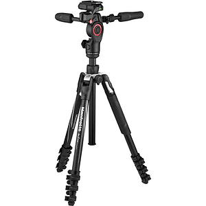 Manfrotto MKBFRLA4BK-3W Befree Live Advanced Trípode Compacto de Viaje con Cabezal de 3 Vías