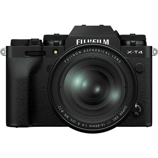 FUJIFILM X-T4 Mirrorless Cámara Digital con Lente 16-80mm f/4 R OIS WR (Black) - Image 2