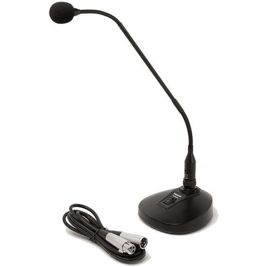 Tascam TM-95GN Micrófono Desktop Cuello de Ganso con Base - Image 1