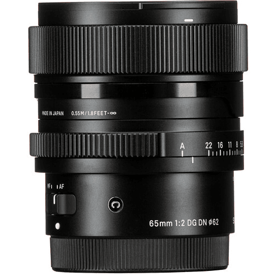 Sigma 65mm f/2 DG DN Contemporary Lente para Sony E-Mount (SG20254). - Image 8