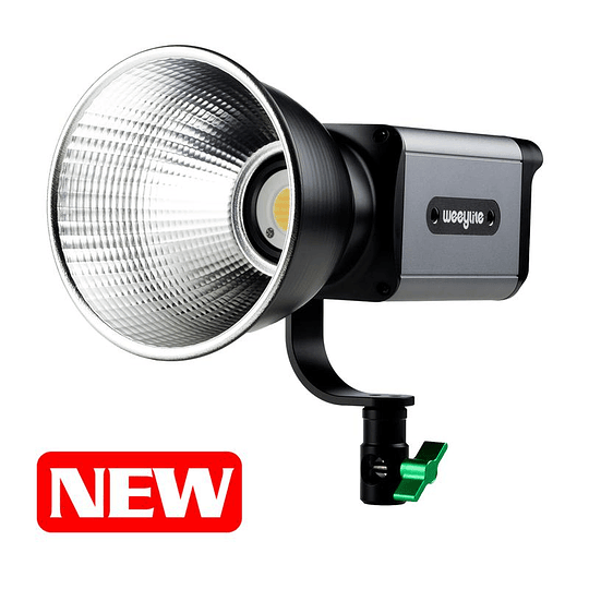 Weeylite Ninja 200 Luz LED COB Bicolor Portátil con Control Remoto Inteligente y Adaptador Bowens y de Baterías - Image 1