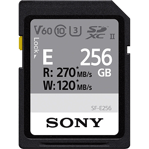 Sony 256GB SF-E Series UHS-II SDXC Tarjeta de Memoria