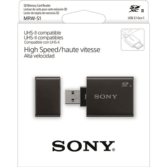 Sony MRW-S1/T1 UHS-II Lector de Tarjetas de Alta Velocidad para Memorias SD - Image 3