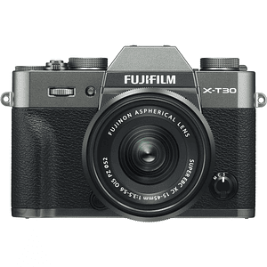 Fujifilm X-T30 Kit Cámara Mirrorless con Lente XC 15-45mm f/3.5-5.6 OIS PZ (Charcoal Silver)