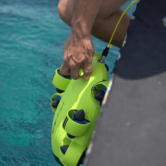 QYSEA FIFISH V6 Kit de ROV Submarino (Cable de 100m, Lentes de Control VR) - Image 10