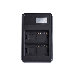 Iluminus Cargador USB Doble para LP-E10